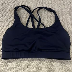 Lululemon Navy Sports bra